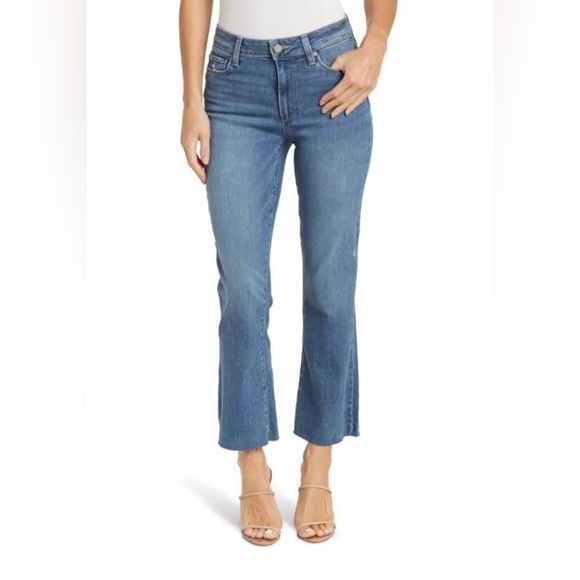 PAIGE Denim - EUC PAIGE Rory Crop Flare Jean Size 27